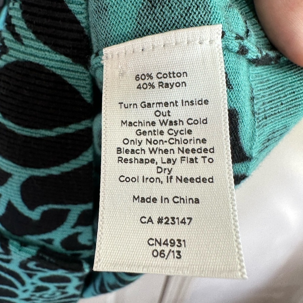 Talbots Sweater Women’s Small Cardigan Lightweight Summer Office 3/4 Sleeve - Picture 5 of 5
